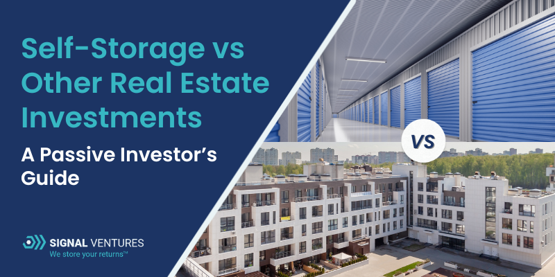 Self-Storage vs Other Real Estate Investments