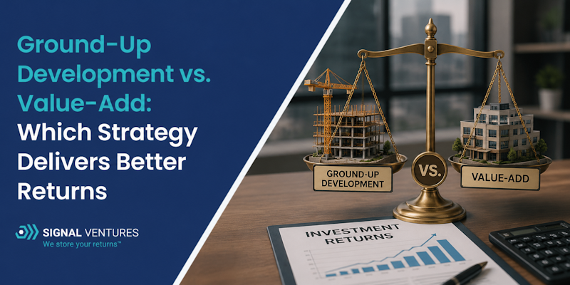 Ground-Up Development vs. Value-Add Real Estate